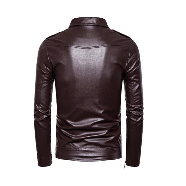 Men Leather Jacket - Image 2